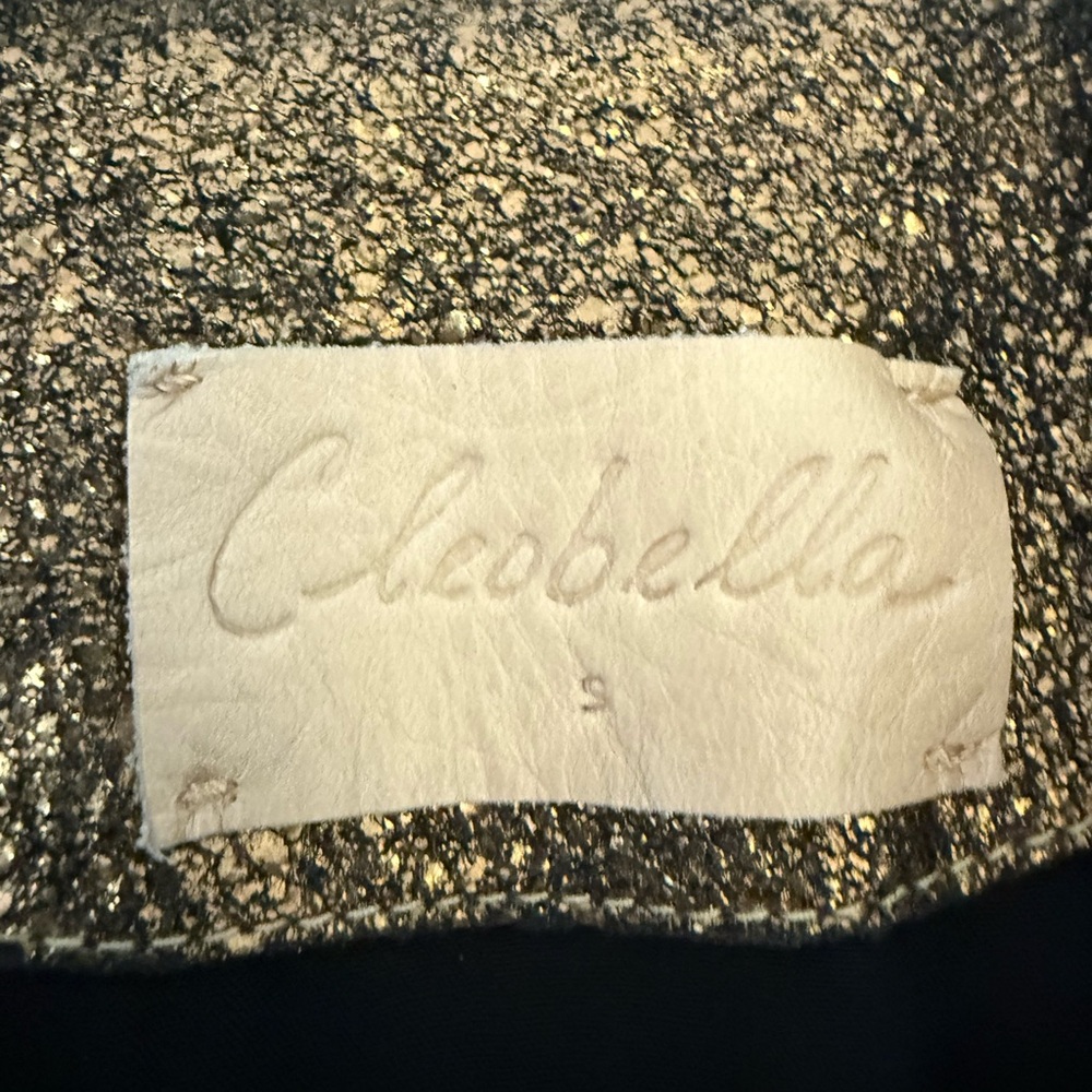Cleobella Metallic Leather Jacket - Picture 3 of 3